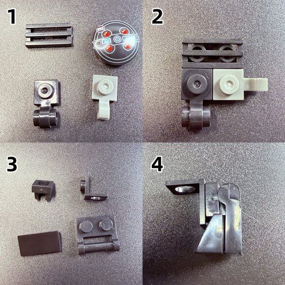 Custom Paranormal Minifigures – Set of 5 (Compatible Block Style) - Picture 4 of 6